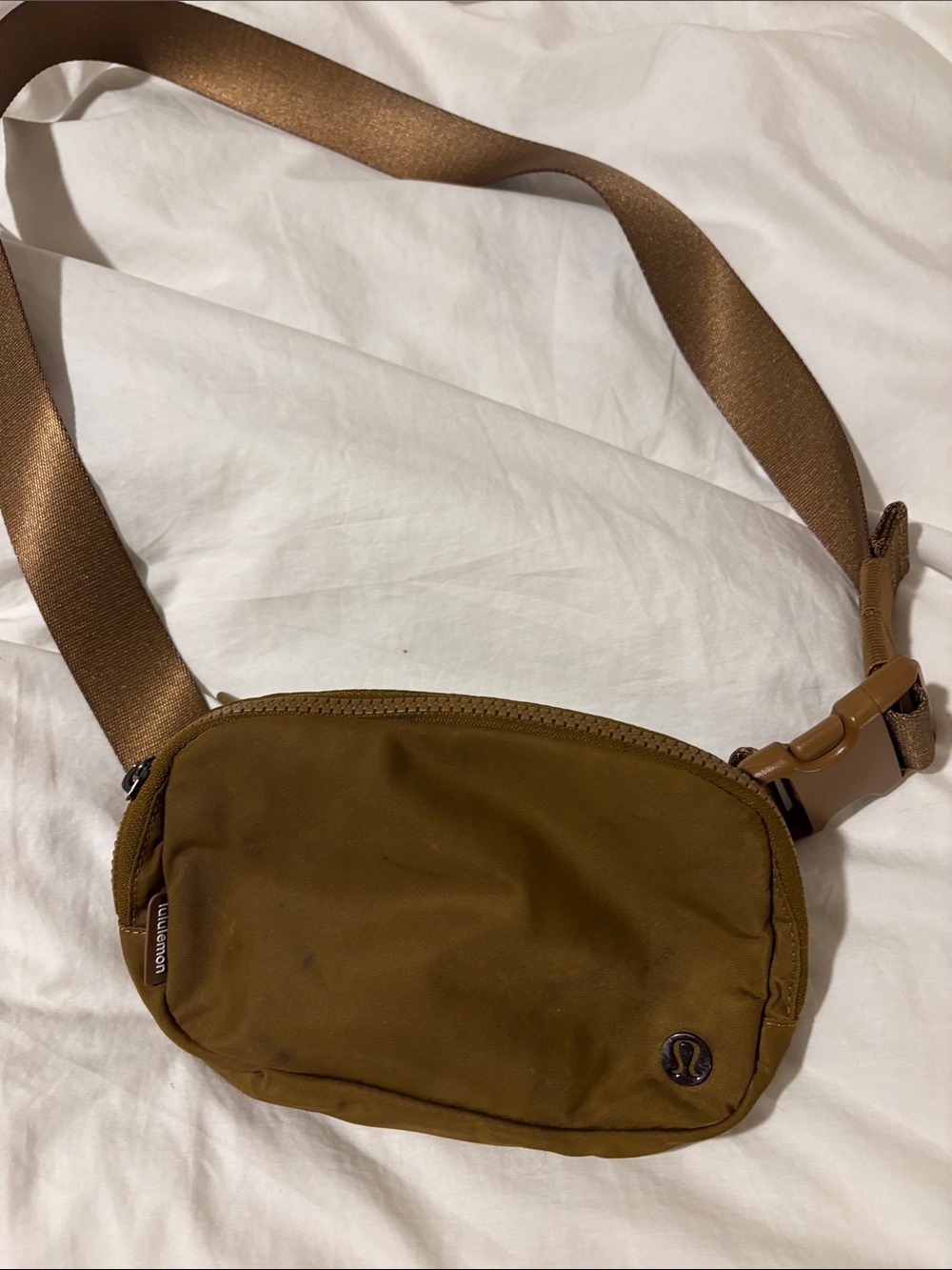 lululemon athletica Men's/ Women’s Brown/Tan Belt Bag